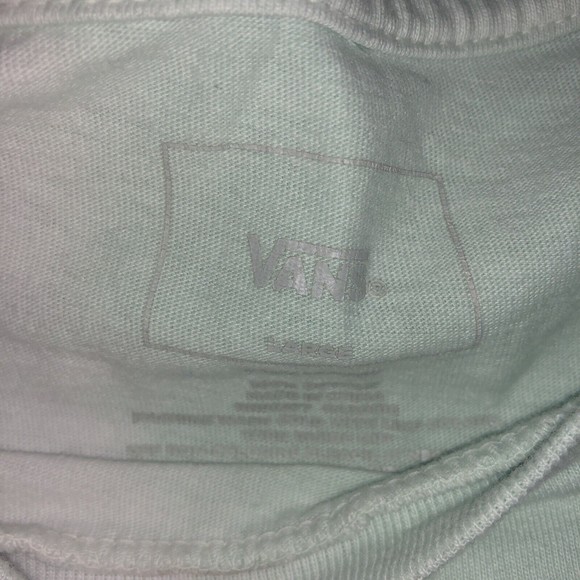 Vans off the wall womens Large Tye-Dye T-Shirt cropped - Picture 4 of 5